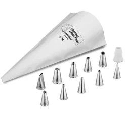 Thermohauser Spuitjesset 12 delig (incl. spuitzak en adapter)* Spuitmondjes