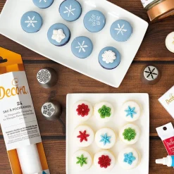 Decora Spuitmondje 3D Sneeuwvlok* Spuitmondjes