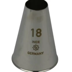 Overig Spuitmondje Glad RVS 18mm* Spuitmondjes