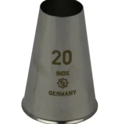 Overig Spuitmondje Glad RVS 20mm* Spuitmondjes