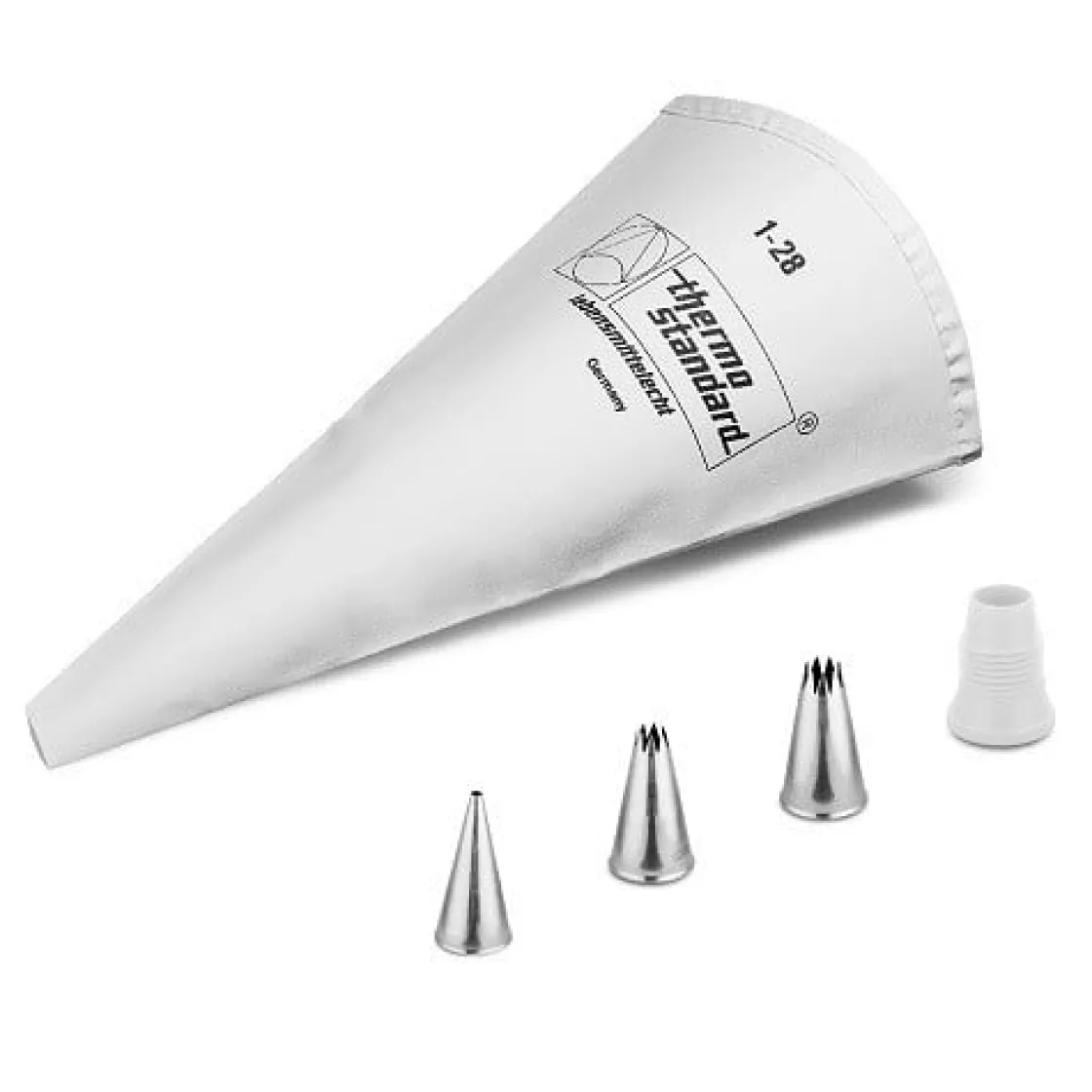 Thermohauser Spuitzakset katoen 28cm (5-delig)* Spuitzakken