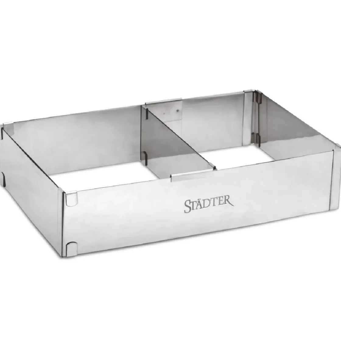 Städter Bakraam Verstelbaar Rechthoek 27,5-53 x 18-33 x 6 cm* Rechthoekige Bakvormen