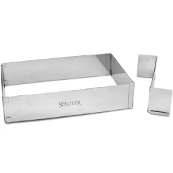 Städter Bakraam Verstelbaar Rechthoek 27,5-53 x 18-33 x 6 cm* Rechthoekige Bakvormen