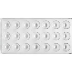 Städter Bonbonvorm Rond Geribbeld (21) Ø28mm* Bonbonvormen