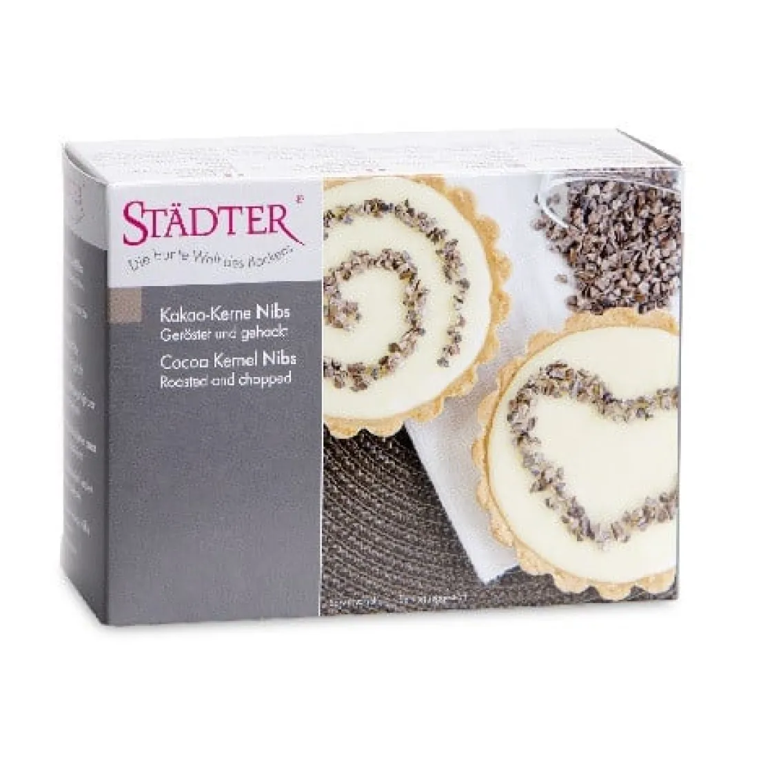 Städter Cacao Nibs 100 gram*** Cacaoproducten