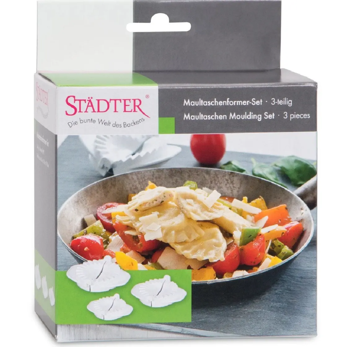 Städter Ravioli Vorm 6-8-10cm Set/3* Bakhulpmiddelen|Figuur Stekers