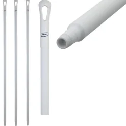 Vikan Steel Ultra Hygiene Aluminium Wit 150cm* Stelen