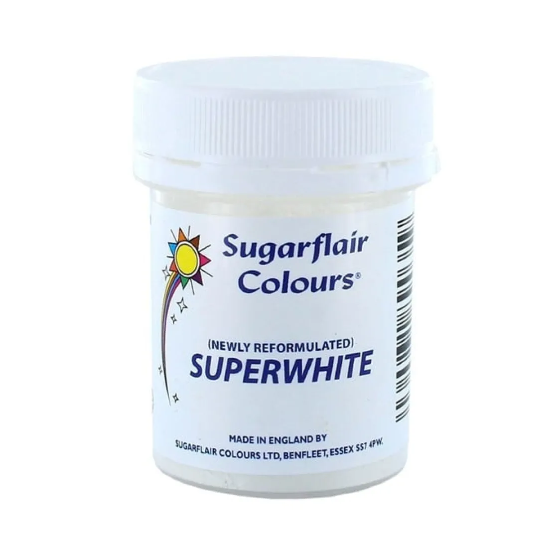 Culpitt Sugarflair Superwhite Icing Whitener 20g* Poeder Kleurstoffen