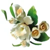 Overig Suikerbloem Boeket Roos Perzik/Wit* Bloem Decoraties