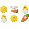 Decora Suikertie Pasen 4cm 6st.* Figuur Decoraties
