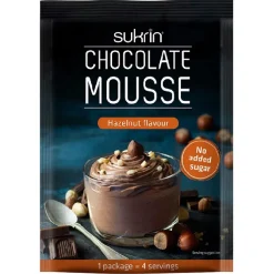 Sukrin Chocolade Hazelnootmousse (Minder Suiker) 85g* Dessertmixen|Mousse