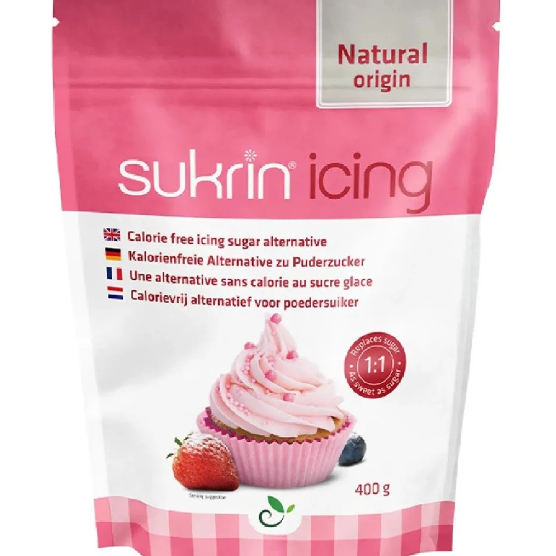 Sukrin Suikervervanger Poedersuiker 400g* Suiker En Zout