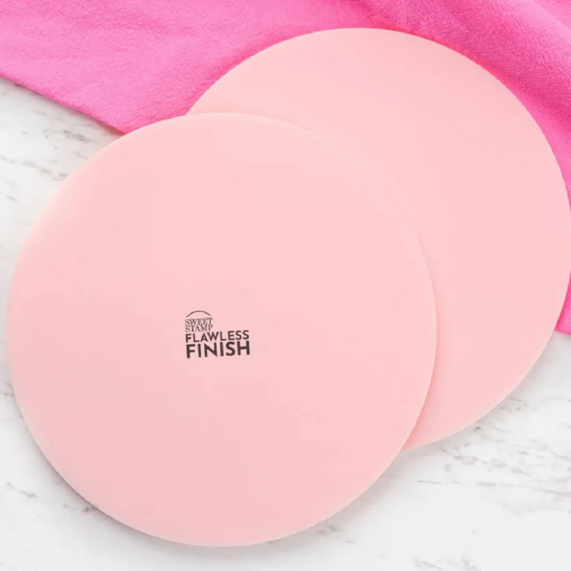Sweet Stamp Flawless Botercreme Plaat Rond Ø20cm Set/2* Smoothers