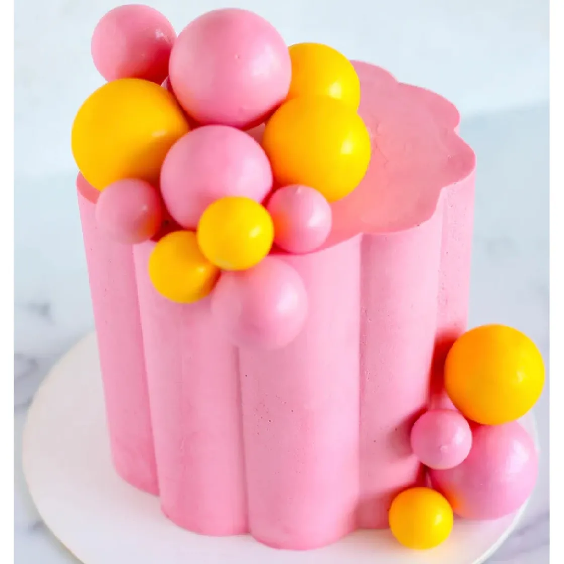 Sweet Stamp Flawless Botercreme Plaat Scallop Ø15cm Set/2* Smoothers