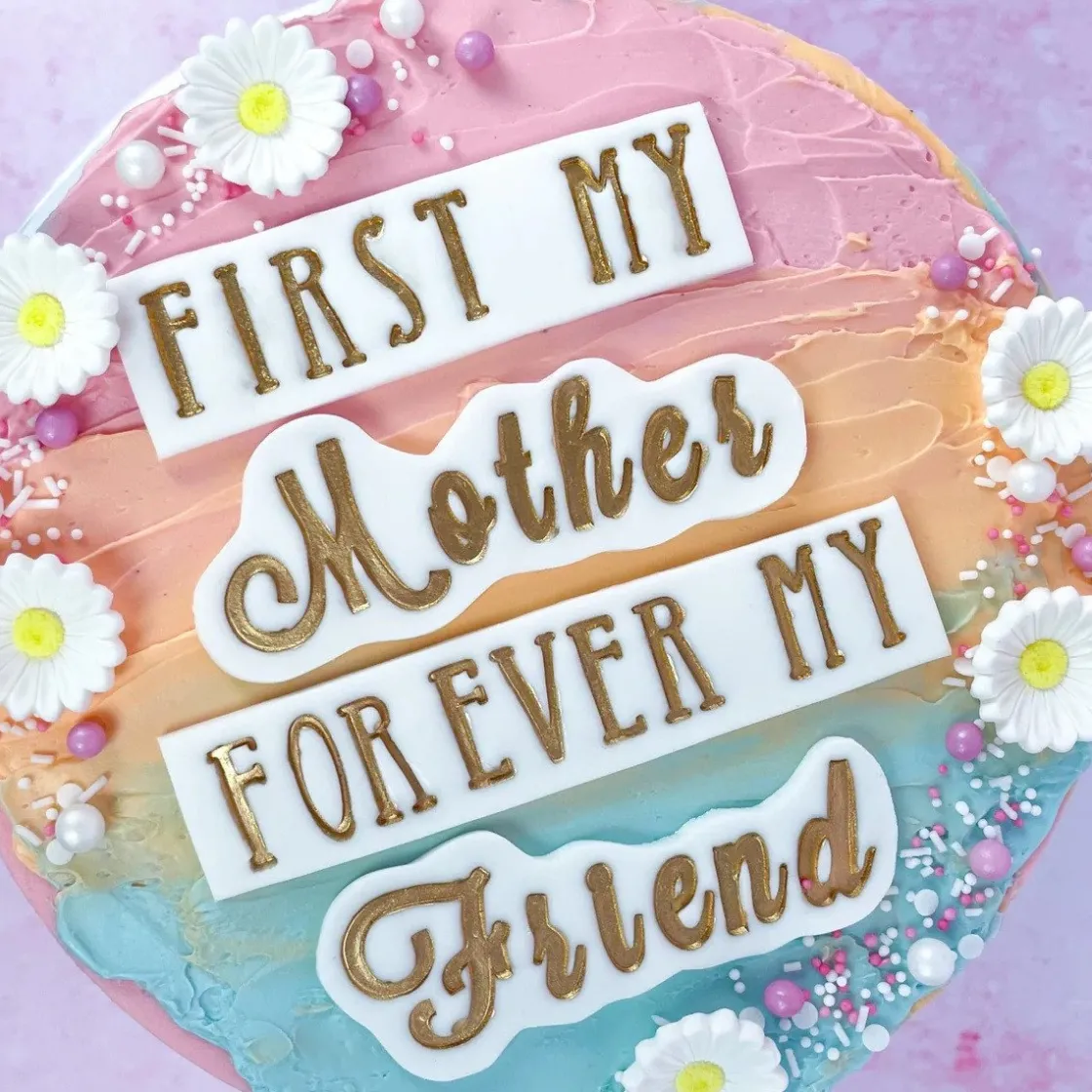 Sweet Stamp Flawless Botercreme Plaat Rond Ø15cm Set/2* Smoothers