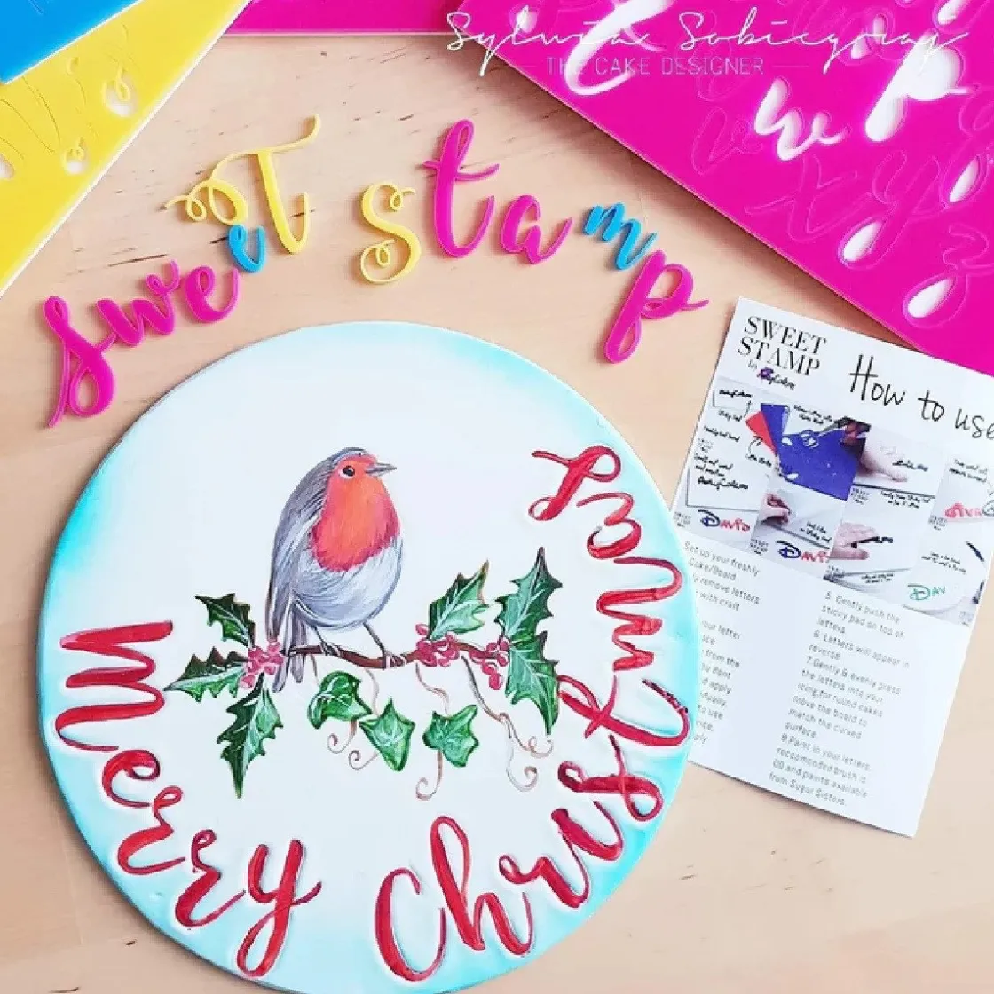 Sweet Stamp Handwritten Letters Set*** Stempels|Cijfer En Letter Stekers