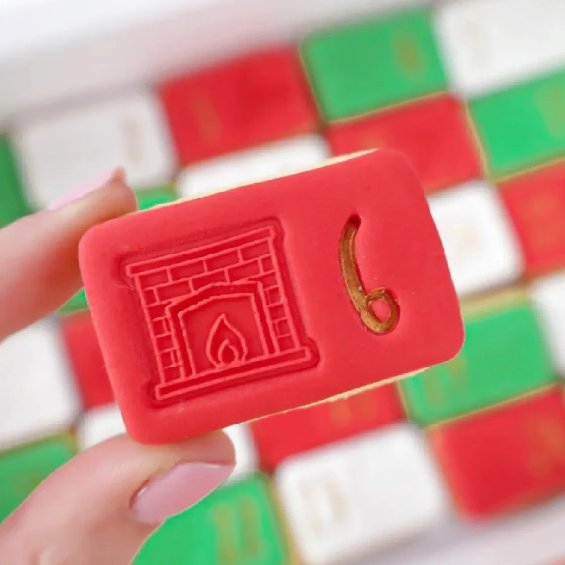 Sweet Stamp Kerst Adventskalender Set* Stempels|Cijfer En Letter Stekers