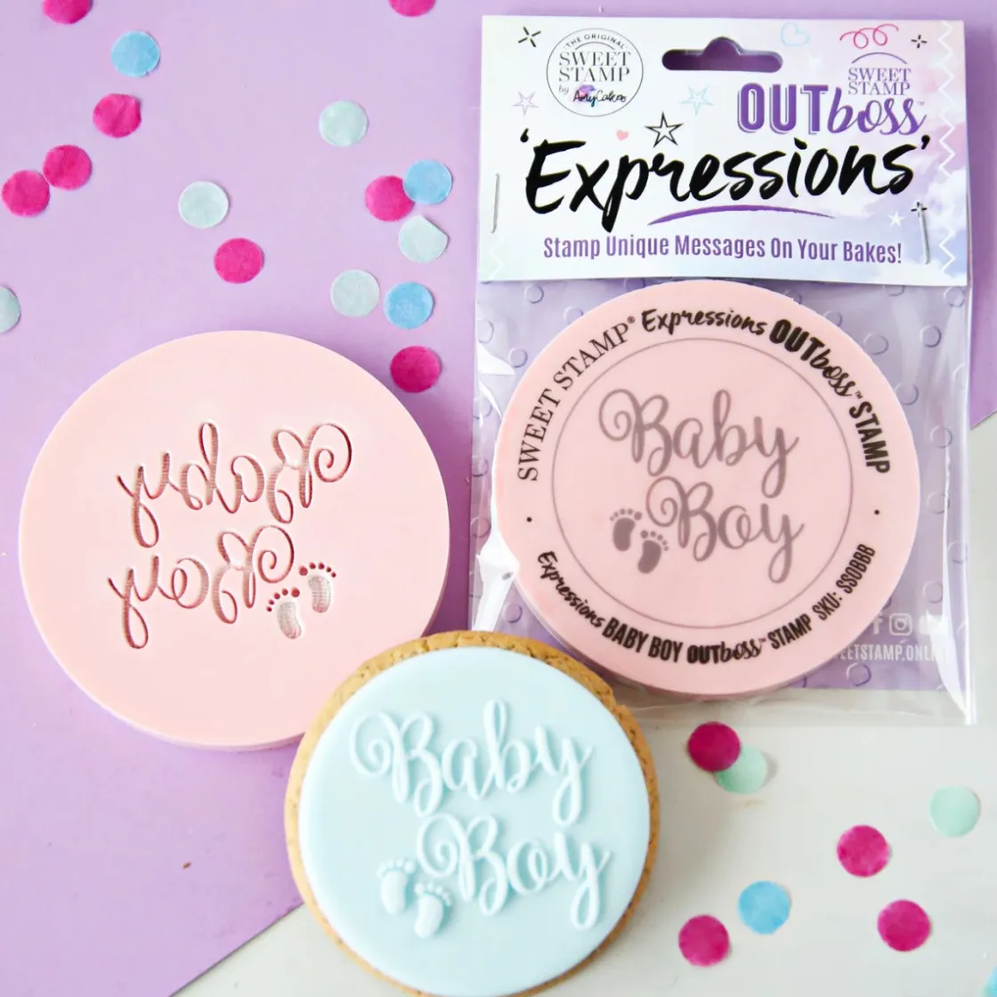 Sweet Stamp Outboss Baby Boy* Stempels