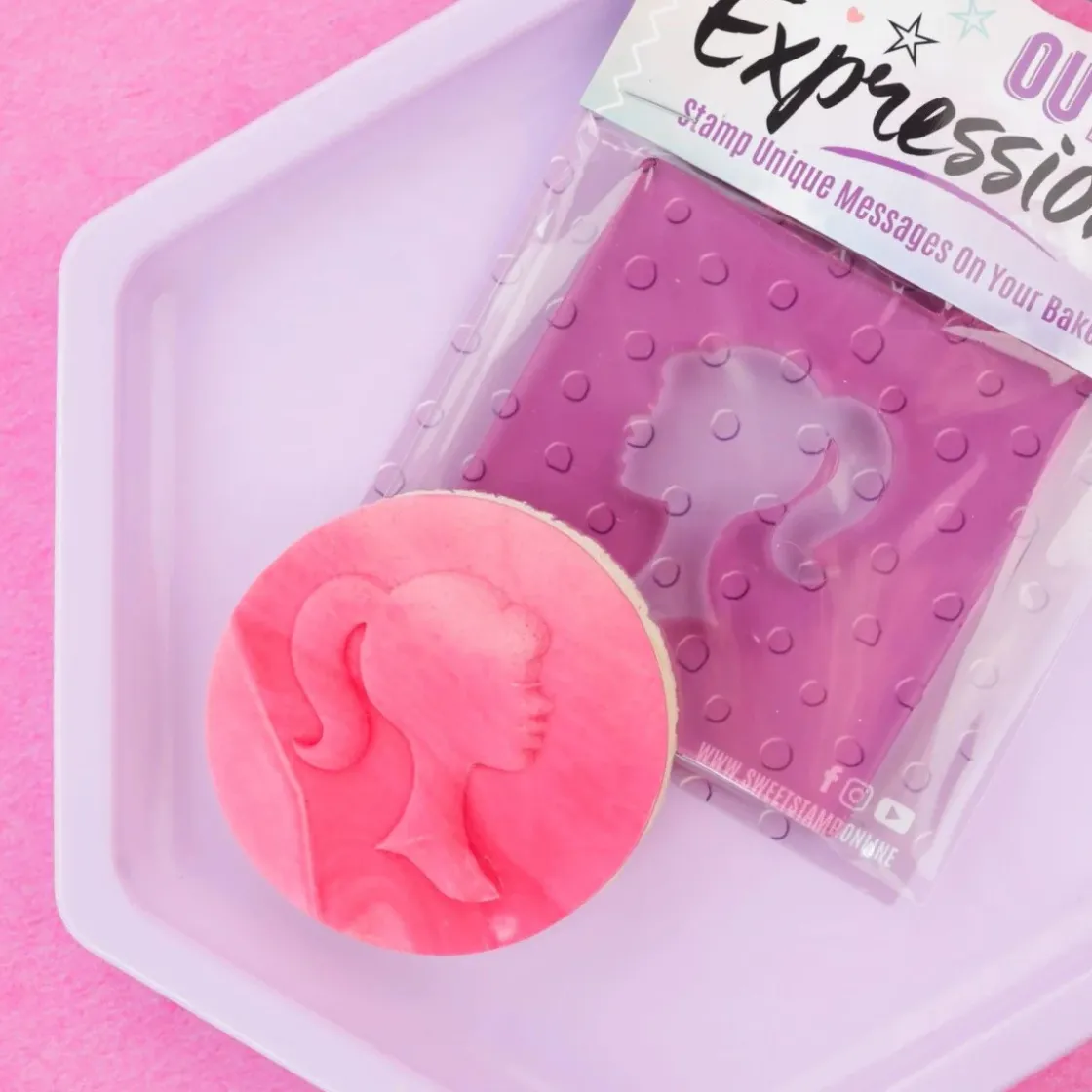 Sweet Stamp Outboss Barbie Silhouette* Stempels