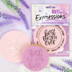 Sweet Stamp Outboss Best Mom Banner* Stempels