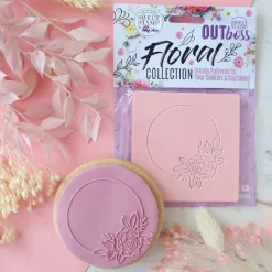Sweet Stamp Outboss Circle Floral Frame* Stempels