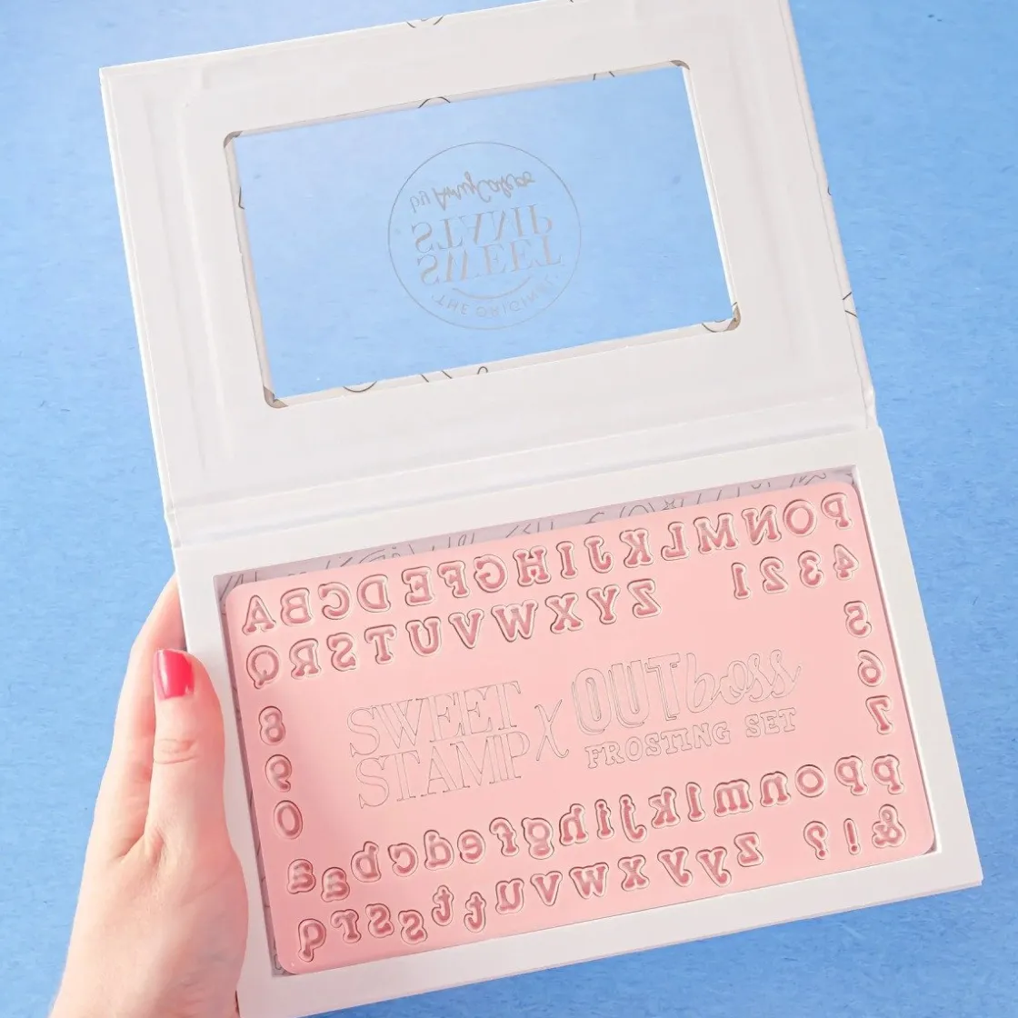 Sweet Stamp Outboss Frosting Letters & Cijfers Set* Stempels|Cijfer En Letter Stekers
