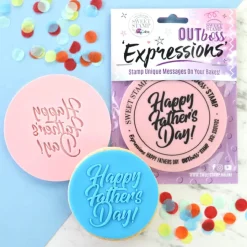 Sweet Stamp Outboss Fun Happy Fathers Day* Stempels
