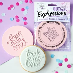 Sweet Stamp Outboss Made With Love* Stempels