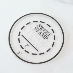 Sweet Stamp Pickup Pad Rond* Boetseer Gereedschappen|Stempels