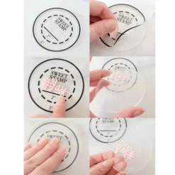 Sweet Stamp Pickup Pad Rond* Boetseer Gereedschappen|Stempels