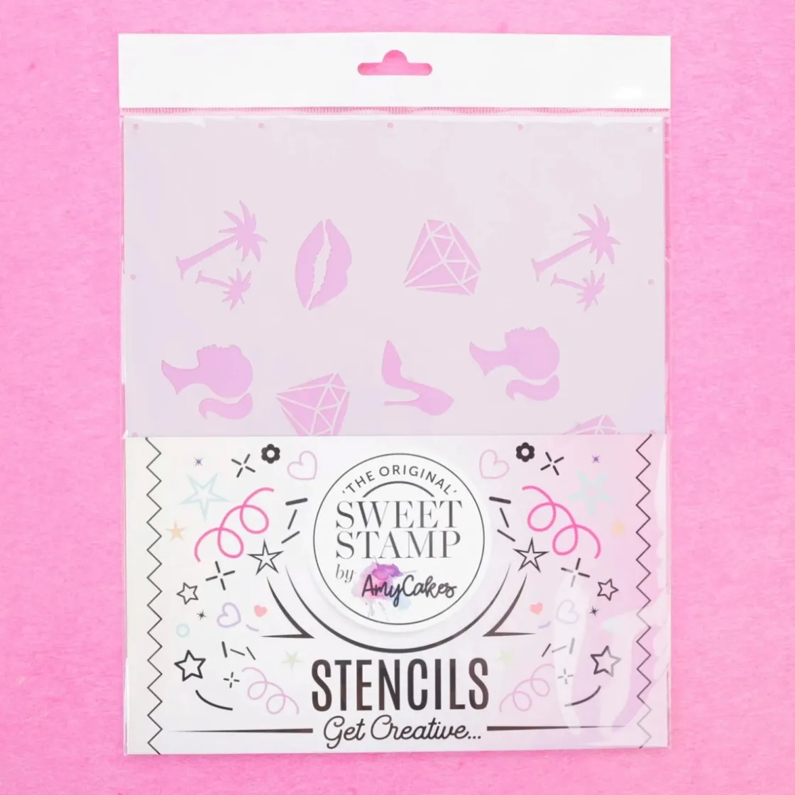 Sweet Stamp Stencil Barbie 21,5x25cm* Sjablonen En Stencils