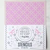 Sweet Stamp Stencil Jasmine Trellis 21,5x25cm* Sjablonen En Stencils