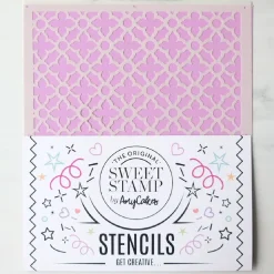 Sweet Stamp Stencil Jasmine Trellis 21,5x25cm* Sjablonen En Stencils