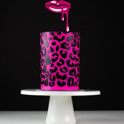 Sweet Stamp Stencil Leopard Print 21,5x25cm* Sjablonen En Stencils