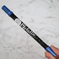 Sweet Stamp Stift Eetbare Inkt Dubbelzijdig Metallic Blauw* Eetbaar Schrijven
