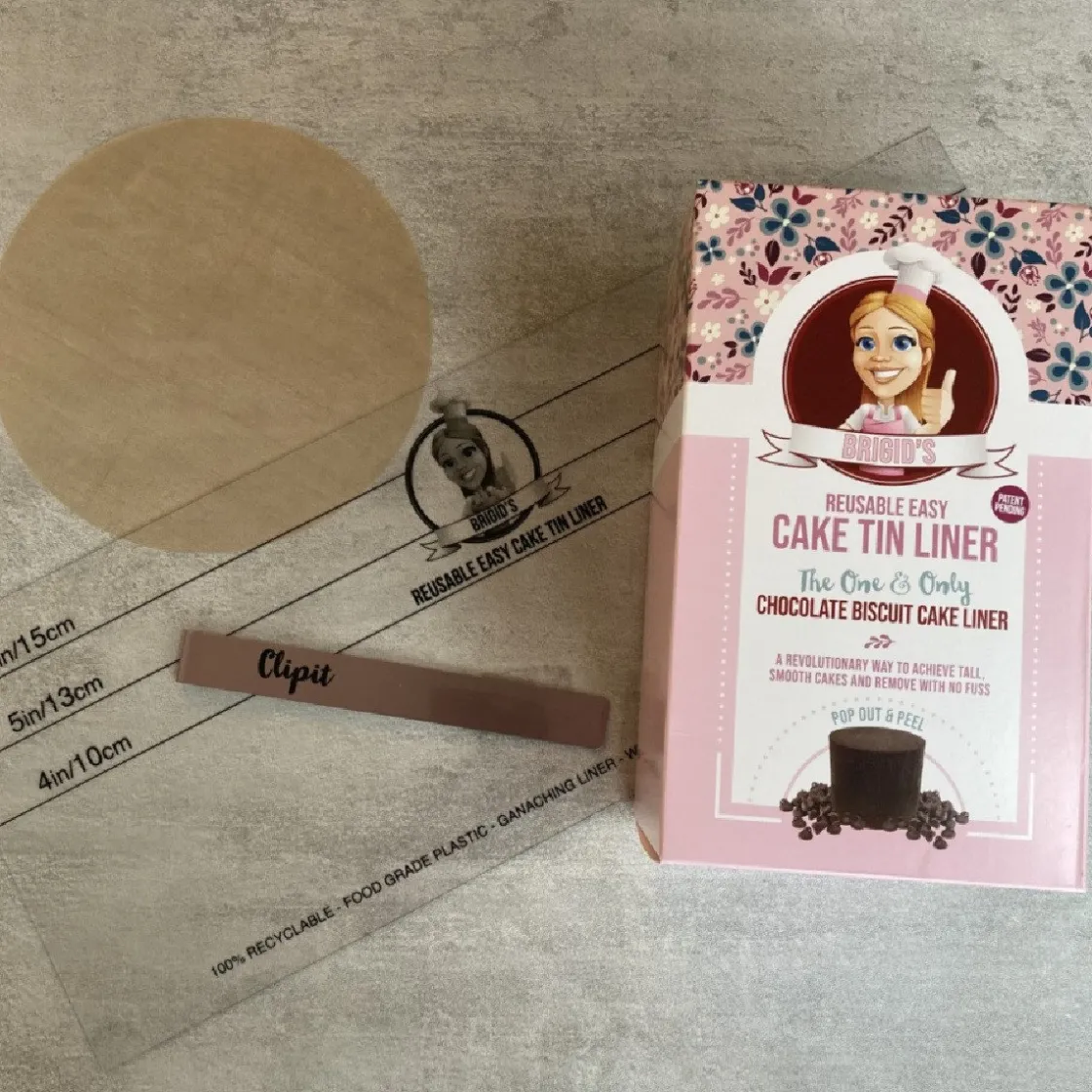 Brigids Cake Room Taart Coating Kit 18cm* Smoothers