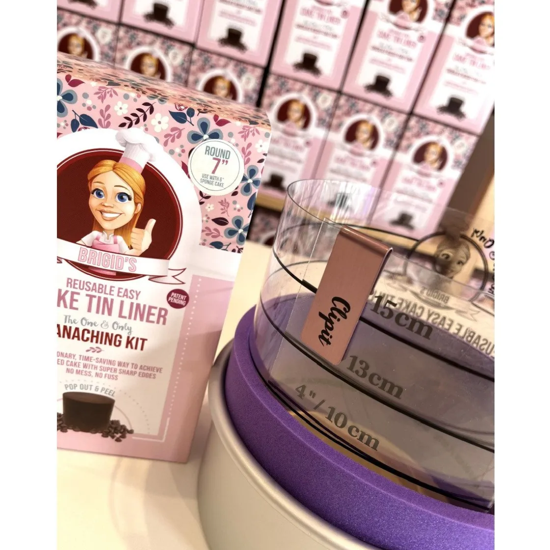 Brigids Cake Room Taart Coating Kit 28cm* Smoothers