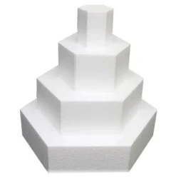 Taart Dummy Zeshoek 5cm -Ø25cm-* Overig