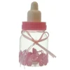 Overig Taartdecoratie Baby Zuigfles Roze 9cm* Geboortefiguren