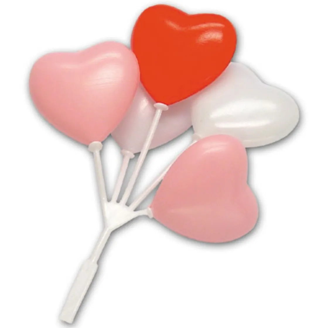 Overig Taartdecoratie Ballontrosjes Hart 12st.* Ijsprikkers|Prikkers En Ringen