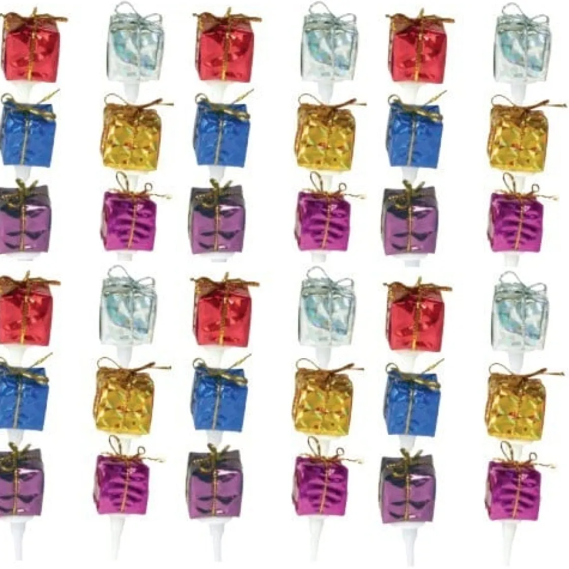 Overig Taartdecoratie Minipakjes Assortiment 15mm 144 stuks* Prikkers En Ringen