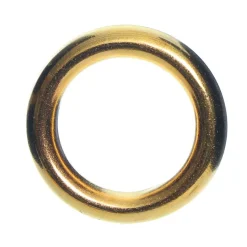 Taartdecoratie Ringen Goud Plastic Ø2cm 100st* Bruidsparen