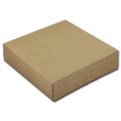 BrandNewCake Taartdoos 19x19x5cm. Kraft 50st* Taartdozen