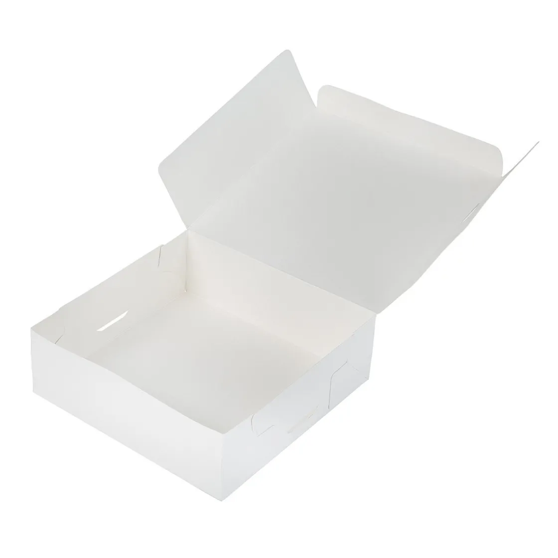 BrandNewCake Taartdoos 15x15x5cm. Wit 50st* Taartdozen