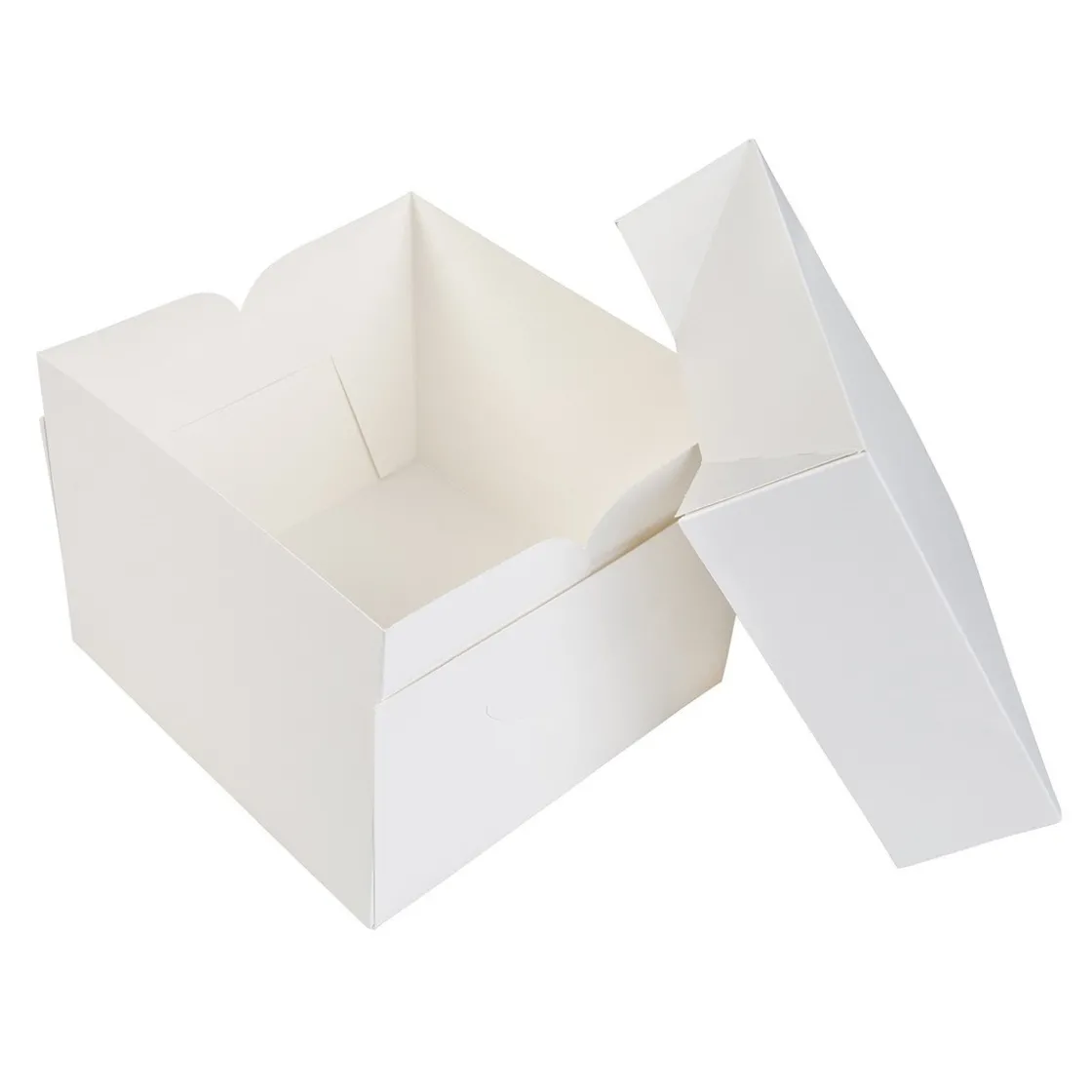 BrandNewCake Taartdoos 20x20x15cm. Wit 3st* Taartdozen