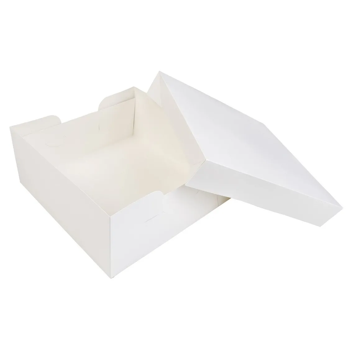 BrandNewCake Taartdoos 35x35x15cm. Wit 50st* Taartdozen