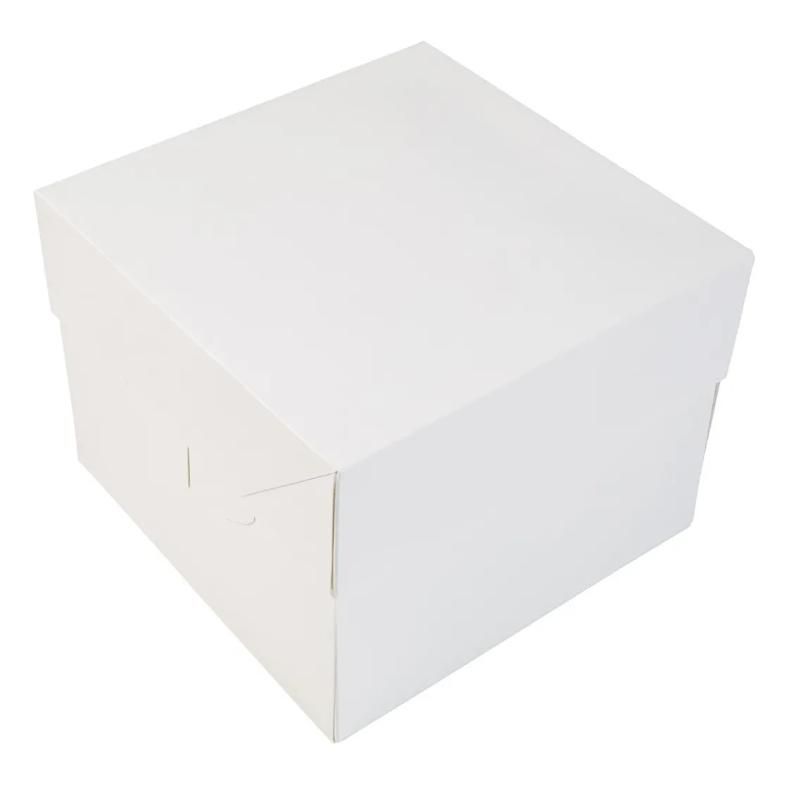 BrandNewCake Taartdoos 20x20x15cm. Wit 50st* Taartdozen