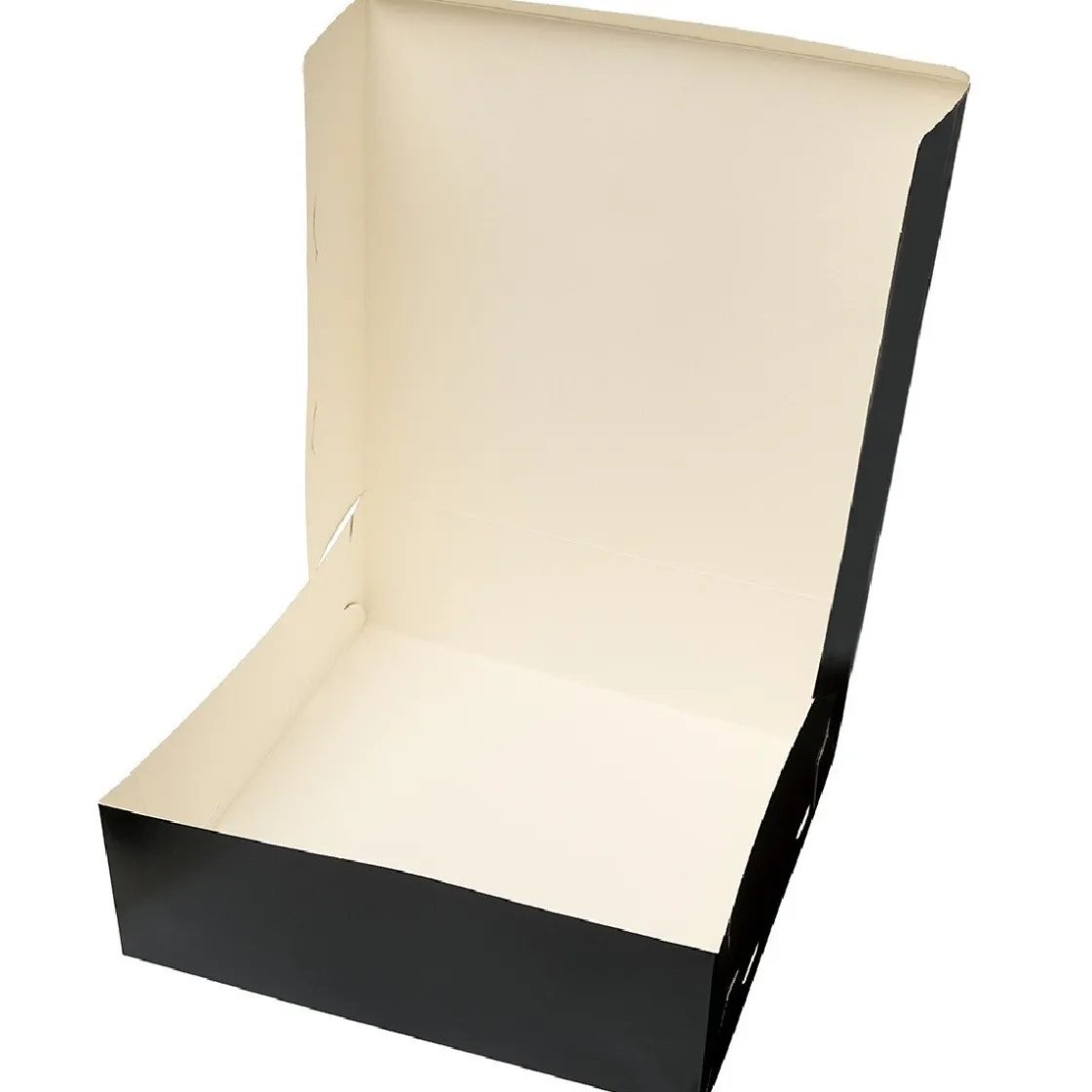 BrandNewCake Taartdoos 30x30x10cm. Zwart 3st* Taartdozen