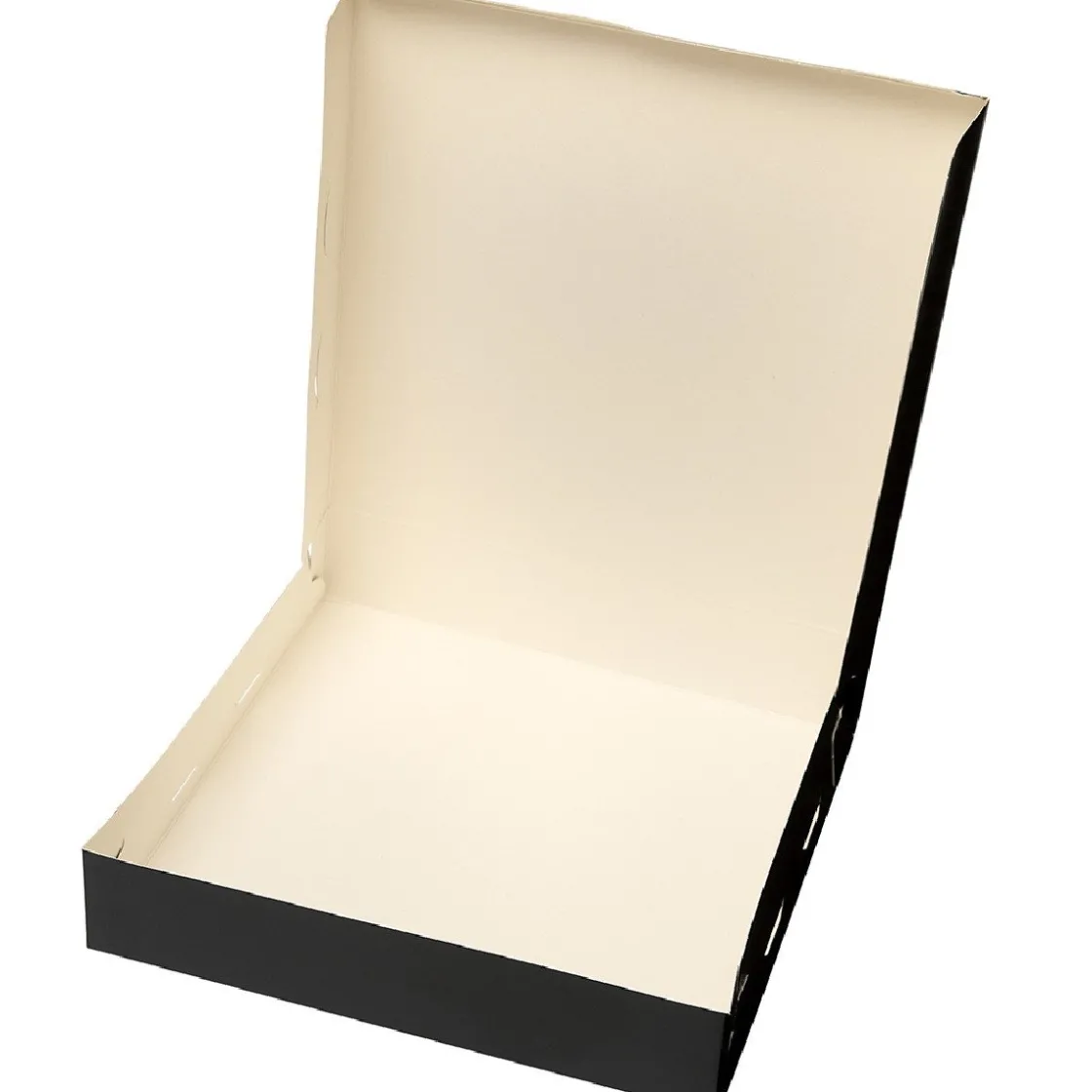 BrandNewCake Taartdoos 25x25x5cm. Zwart 50st* Taartdozen