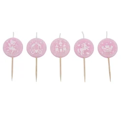 Overig Taartkaarsjes Prinsessen*** Kaarsjes En Vuurwerk